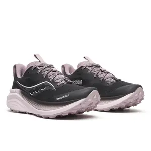 Saucony Xodus Ultra 3 Trail Hardloopschoenen Zwart/Paars Dames