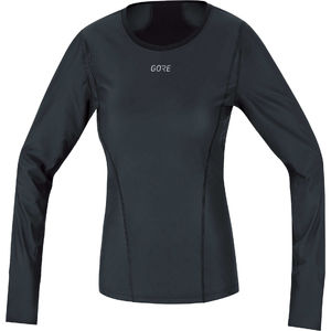 GORE Wear Windstopper BL Thermo Thermoshirt Lange Mouwen Zwart Dames