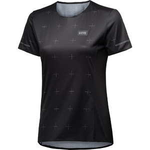 GORE Wear Contest Daily Hardloopshirt Korte Mouwen Zwart Dames