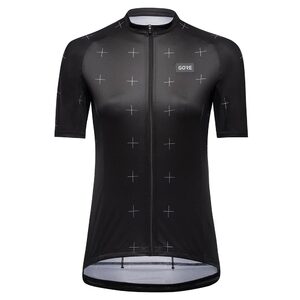 GORE Wear Daily Fietsshirt Korte Mouwen Zwart/Wit Dames