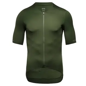 GORE Wear Distance Fietsshirt Korte Mouwen Groen Heren