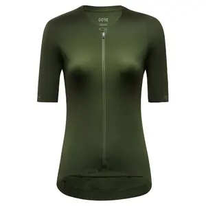 GORE Wear Distance Fietsshirt Korte Mouwen Groen Dames