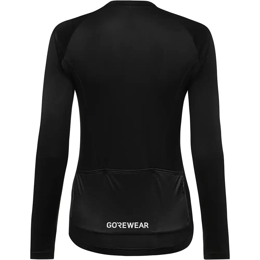 GORE Wear Spinshift Fietsshirt Lange Mouwen Zwart Dames