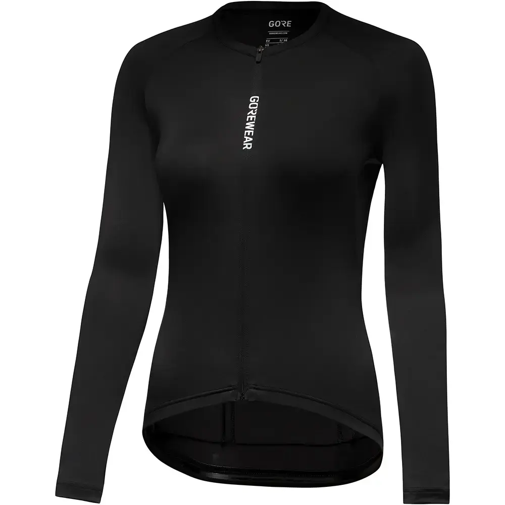 GORE Wear Spinshift Fietsshirt Lange Mouwen Zwart Dames