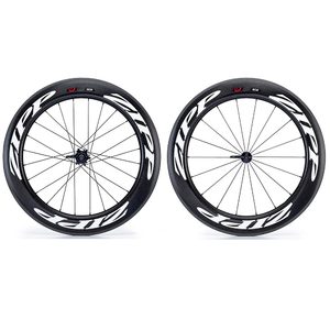 Zipp 808 Firecrest Carbon Clincher Wielset Zwart/Wit