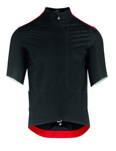 Assos Liberty RS23 Thermo Regen Fietsshirt Korte Mouwen Zwart