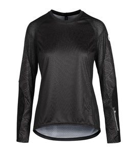 Assos Trail MTB Fietsshirt Lange Mouwen Zwart Dames