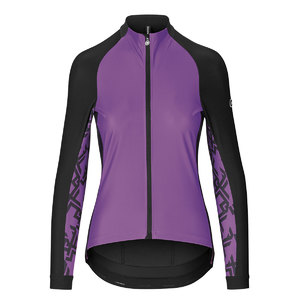 Assos UMA GT Spring Fall Fietsjack Paars/Zwart Dames