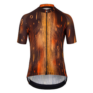 Assos MILLE GT C2 Drop Head Fietsshirt Korte Mouwen Oranje Heren