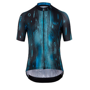 Assos MILLE GT C2 Drop Head Fietsshirt Korte Mouwen Blauw Heren