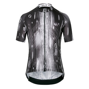 Assos MILLE GT C2 Drop Head Fietsshirt Korte Mouwen Zwart/Wit Heren