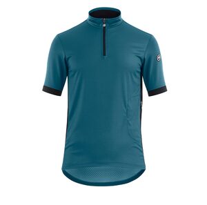 Assos MILLE GTC C2 Fietsshirt Korte Mouwen Blauw/Zwart Heren