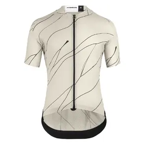 Assos MILLE GT Jersey C2 EVO Ultra Blood Fietsshirt Korte Mouwen Beige Heren