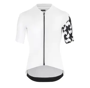 Assos Equipe RS S11 Fietsshirt Korte Mouwen Wit/Zwart Heren