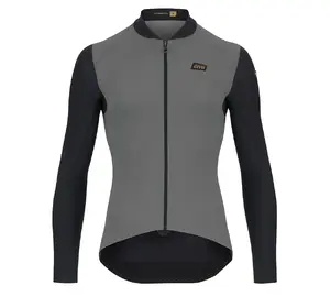 Assos MILLE GTO C2 Fietsshirt Lange Mouwen Grijs Heren