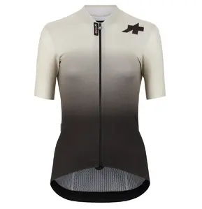 Assos DYORA RS S9 Targa Fietsshirt Korte Mouwen Beige/Zwart Dames