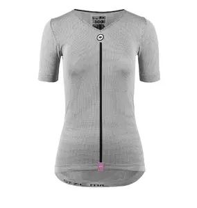 Assos Summer SS Skin Layer EVO Ondershirt Korte Mouwen Grijs Dames