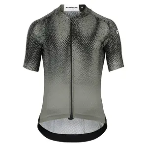 Assos MILLE GT C2 EVO Heat Map Fietsshirt Korte Mouwen Titan Green Heren