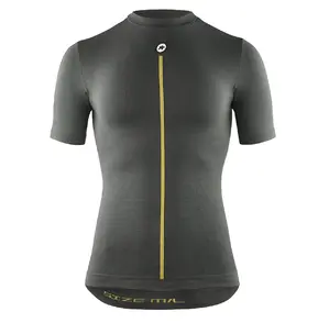 Assos Spring Fall SS Skin Layer P1 Fietsshirt Korte Mouwen Grijs Heren