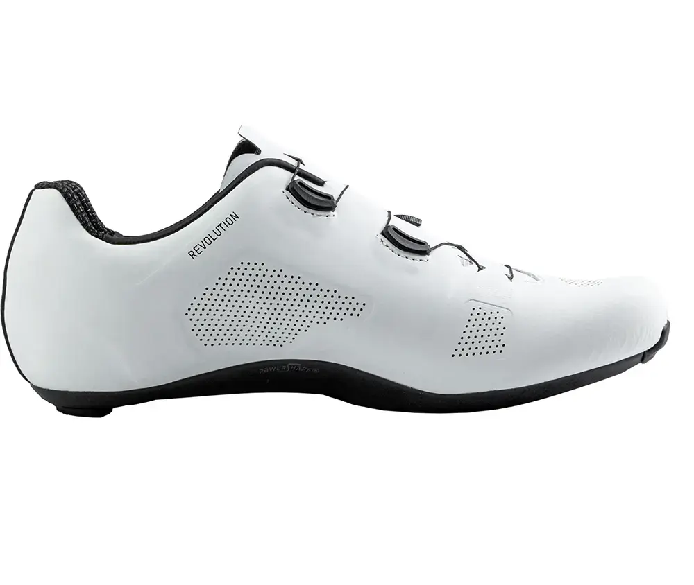 Northwave Revolution Wielrenschoenen Wit/Zwart Heren