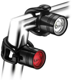 Lezyne Femto Drive  voor en achterlicht Zwart Hi Gloss