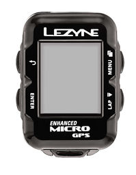 Lezyne Micro GPS HR Loaded Zwart