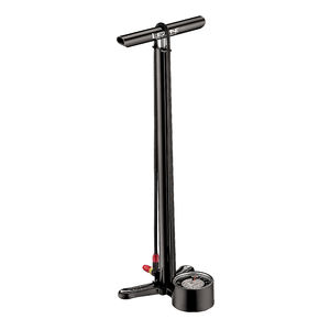 Lezyne CNC Floor Drive Vloerpomp Zwart/Hi-Gloss