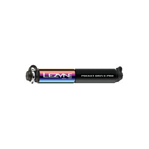 Lezyne Pocket Drive Pro Minipomp Zwart/Multicolor