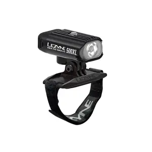 Lezyne Hecto Drive 500XL Helm Koplamp Zwart