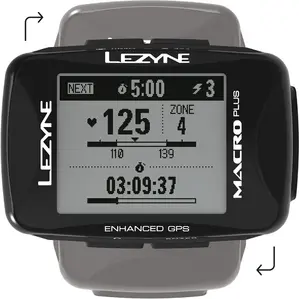 Lezyne Macro Plus GPS HR Loaded Zwart