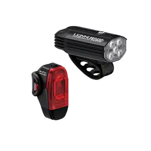 Lezyne Fusion Drive Pro 600+/KTV Drive Pro+ Verlichtingsset Zwart