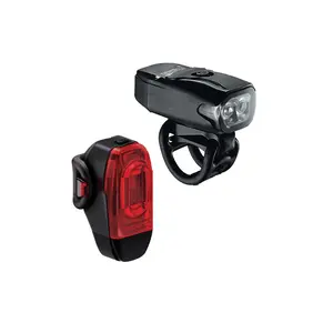 Lezyne KTV Drive+ 200/KTV Drive+ 40 Verlichtingsset Zwart