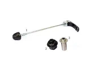 Wahoo KICKR 130/135mm Snelspanner Adapterkit