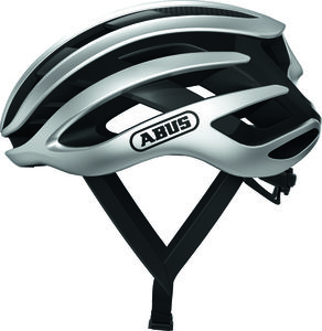 Abus AirBreaker Race Fietshelm Zilver