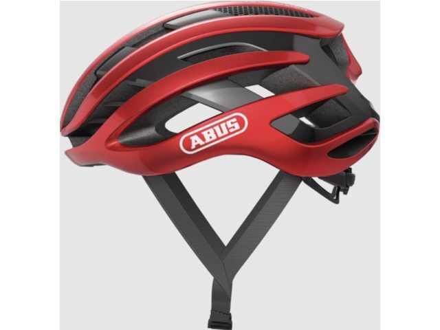 Abus AirBreaker Race Fietshelm Donkerrood