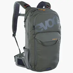 Evoc Stage 12L Dagrugzak Donkergroen