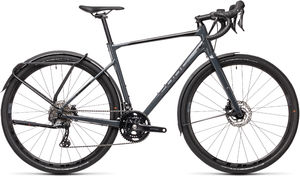 Cube Nuroad Race FE Gravelbike Grijs/Zwart/Zwart Heren