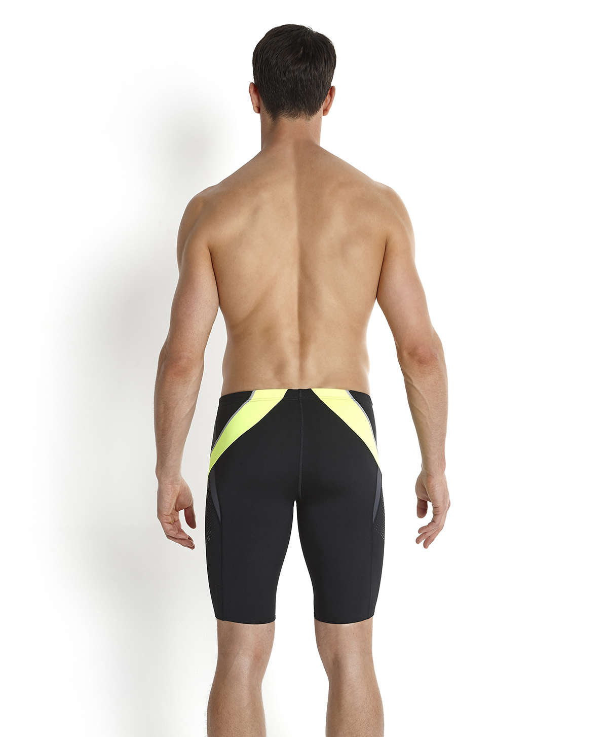 Speedo Endurance Jammer Zwembroek Zwart/Geel Heren