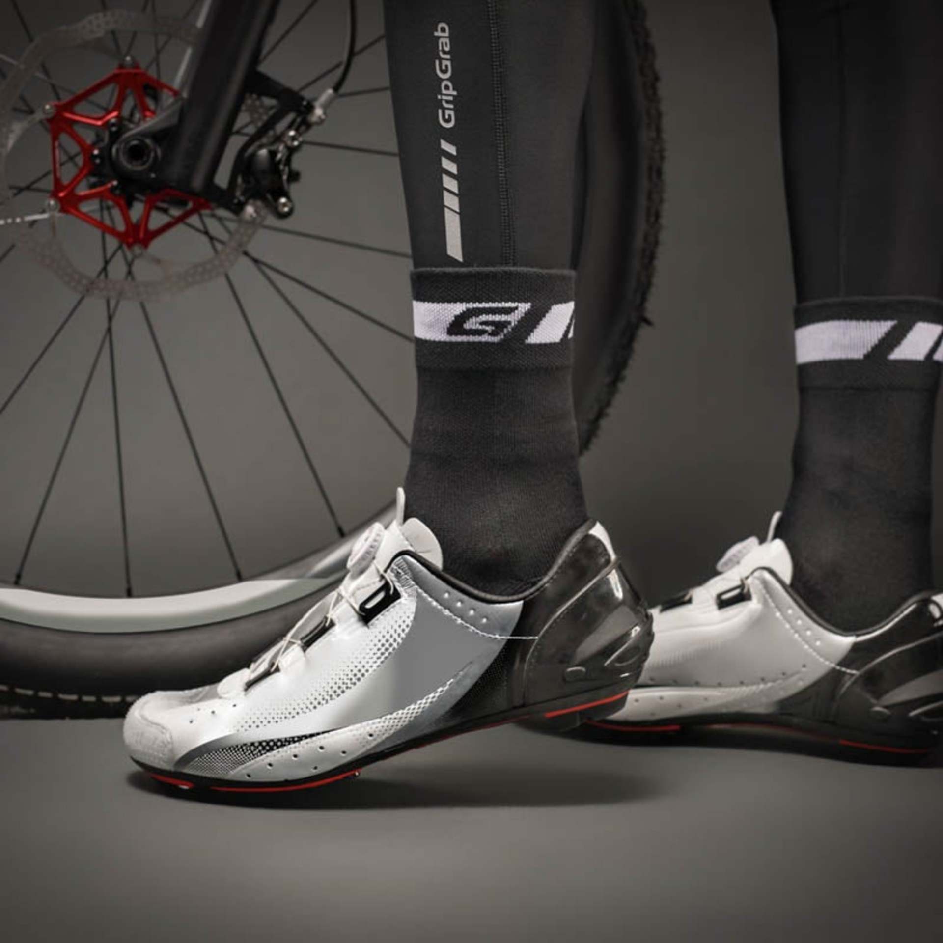 GripGrab Spring/Fall Midseason Fietssokken Zwart