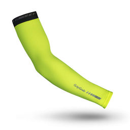 GripGrab Armwarmers Classic Hi-Vis Geel