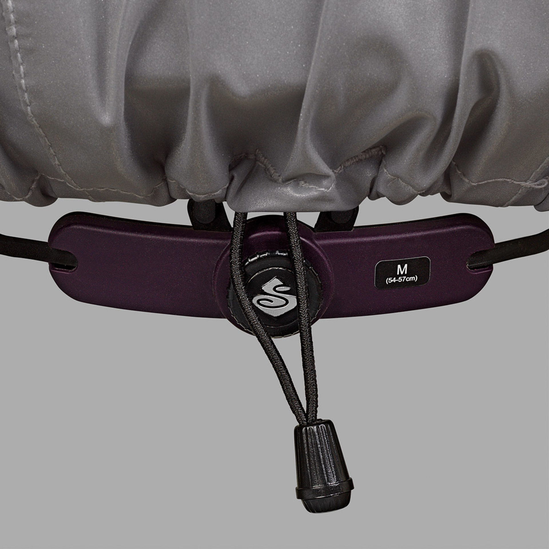 GripGrab Reflective Helmet Cover Grijs