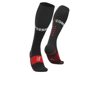 Compressport Full Socks Run Compressiekousen Zwart