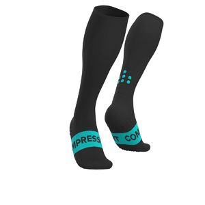 Compressport Full Socks Race Oxygen Compressiekousen Zwart