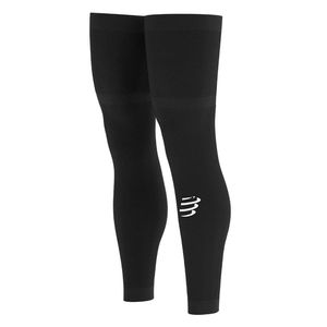 Compressport Full Legs Compressie Beenwarmers Zwart