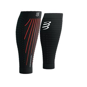 Compressport R2 Aero Compressie Tubes Zwart/Rood