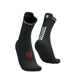 Compressport Pro Racing v4.0 Run High Compressiesokken Zwart/Wit/Rood