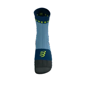 Compressport Pro Racing Winter Trail Compressiesokken Blauw/Groen