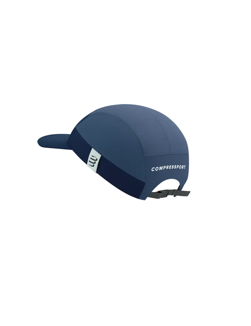 Compressport 5 Panel Light Pet Blauw/Donkerblauw