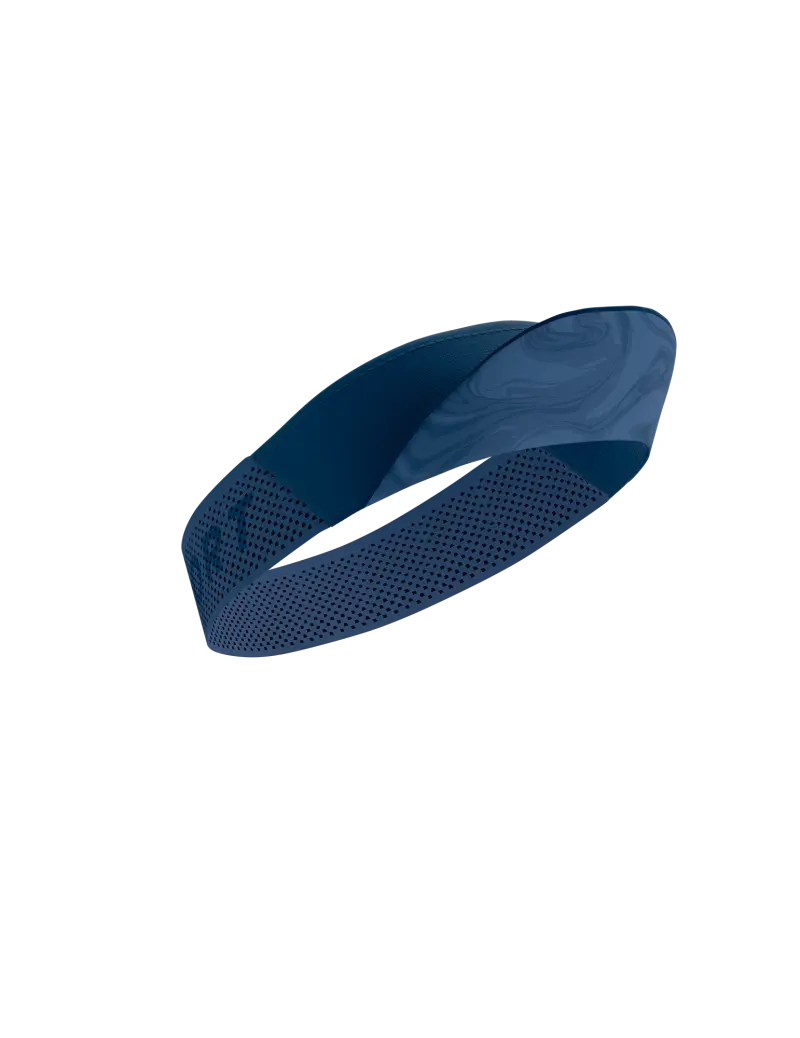 Compressport Pro Racing Visor Cap Fluo Blauw