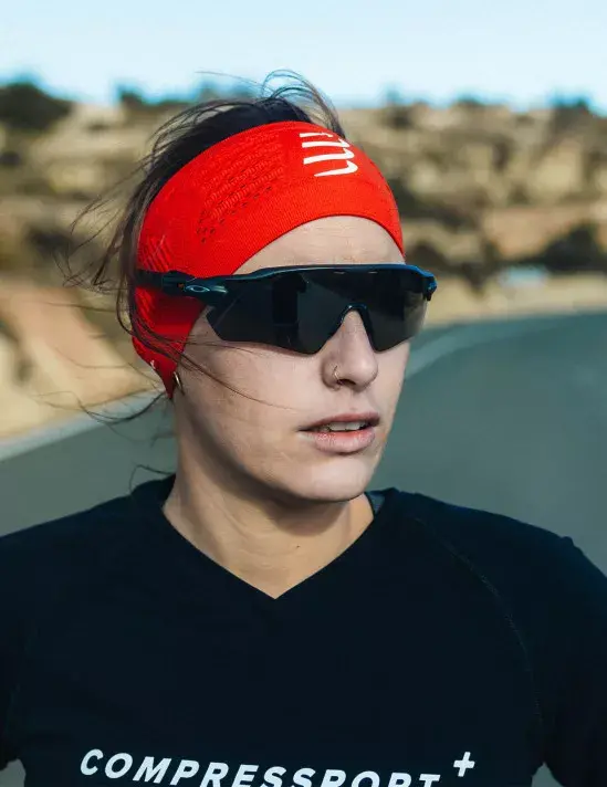 Compressport On/Off Headband Rood